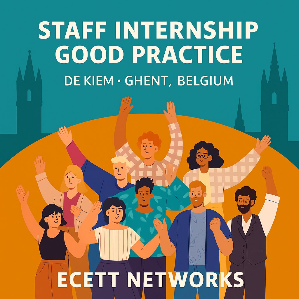 Ecett Networks staff internship at De Kiem therapeutic community in Ghent, Belgium, January 2025